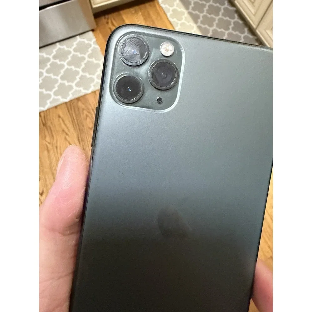 Apple iPhone 11 Pro Max 512GB Green and iPad Mini A2567 Pink Bundle Damaged